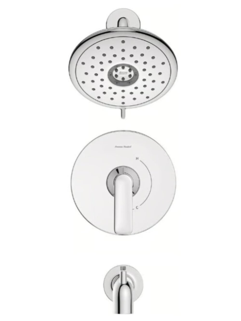 American Standard Aspirations Tub & Shower Trim Package w/ 1.8 GPM Single Functi